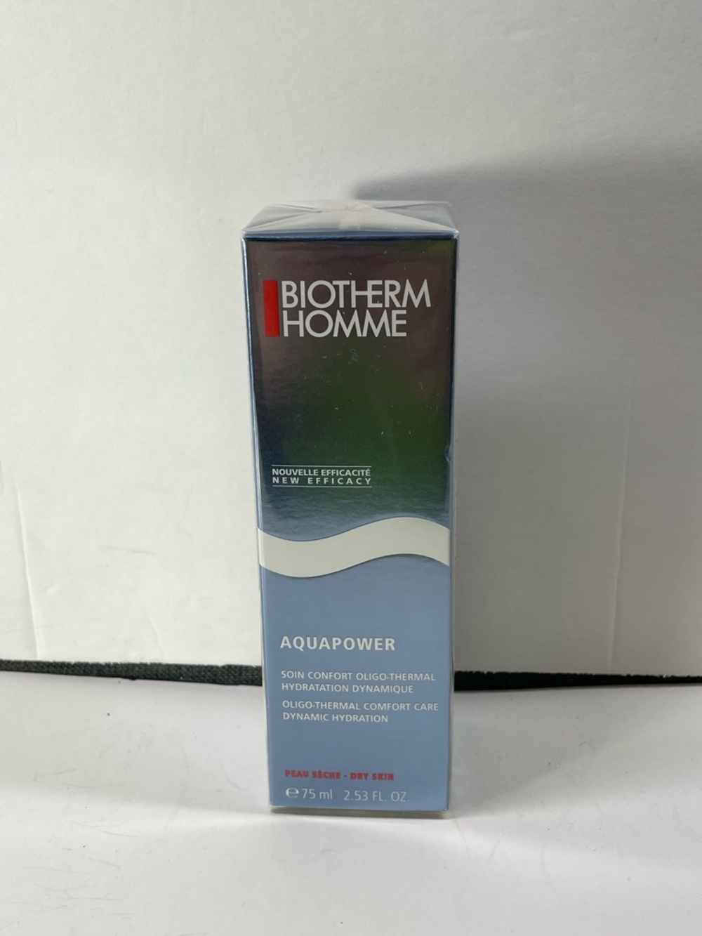 Biotherm Homme Aquapower Hydrating Face Gel for dry skin 75ml 2.53oz nib